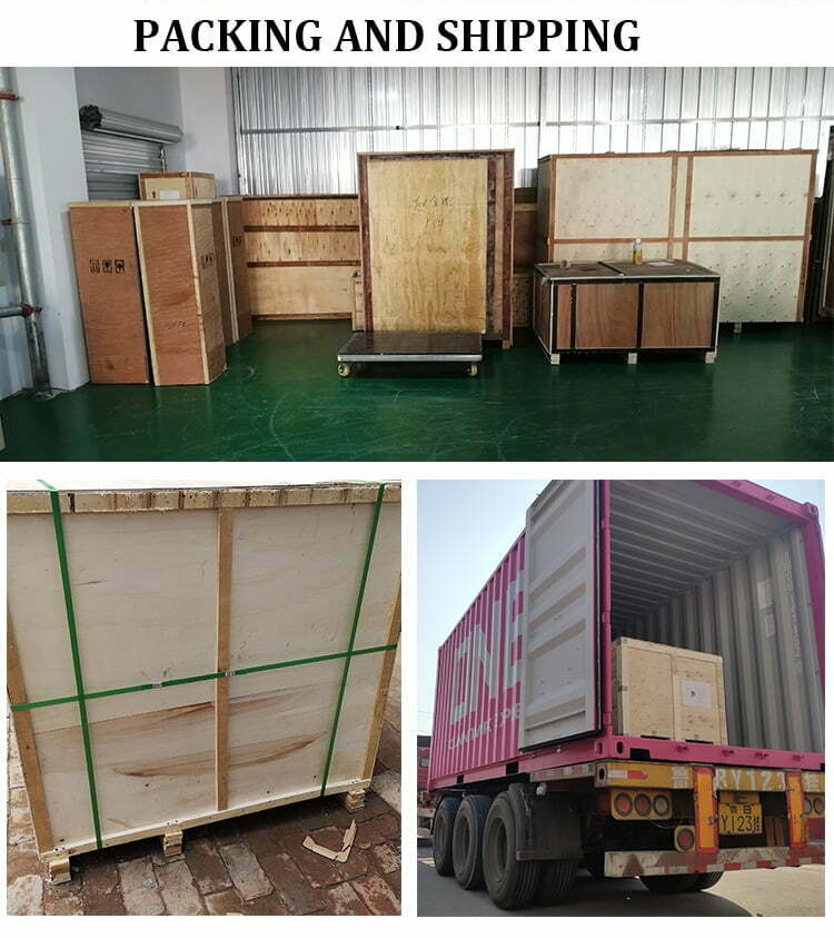 Shipping & delievery of packaging machinery