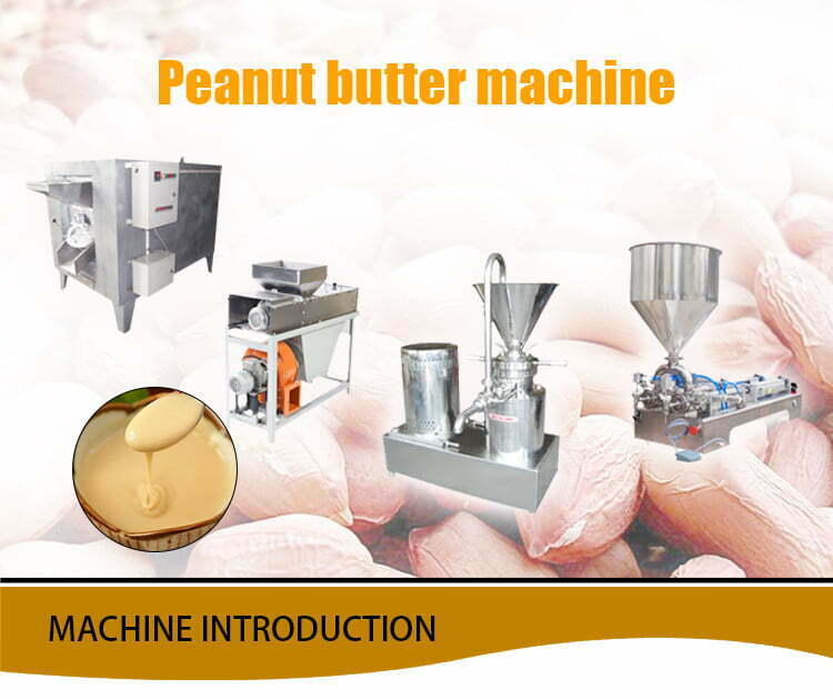 Peanut butter machines