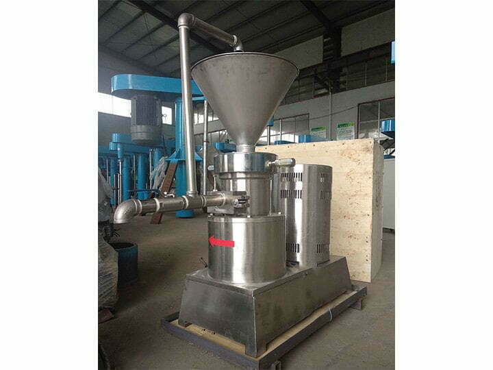 Packaging of peanut butter making machine